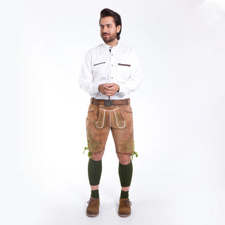 Trachten Lederhosen Brown Deer Skin