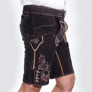 Lederhosen Men Faded Black