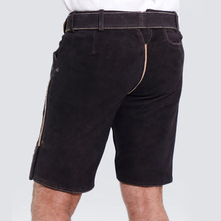 Lederhosen Men Faded Black