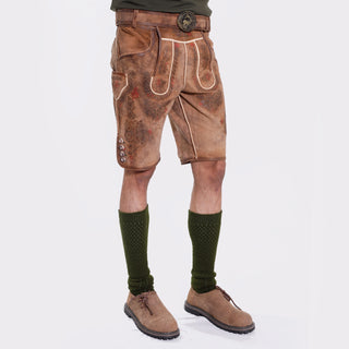 Brown Lederhosen with Decent Detailing