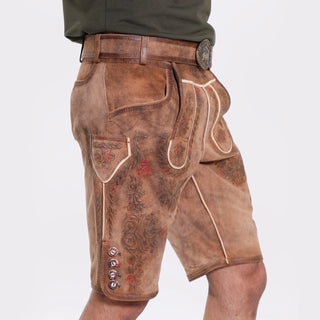 Brown Lederhosen with Decent Detailing