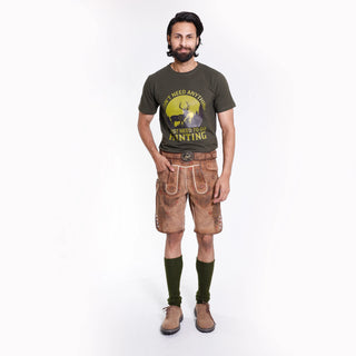 Brown Lederhosen with Decent Detailing