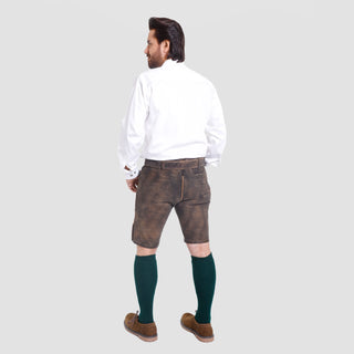 Vintage Lederhosen Brown textured