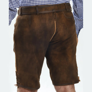 Brown Colored Trachten Lederhosen