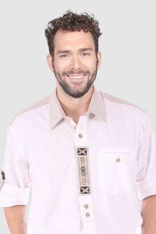 Heritage Bavarian Shirt with White Detailing