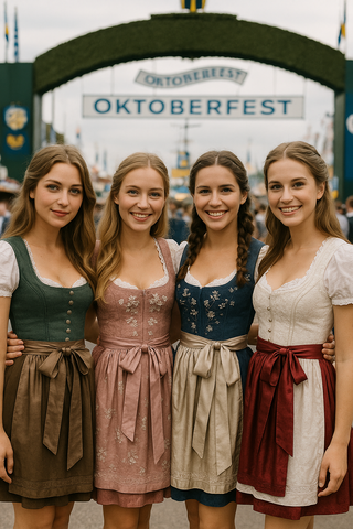 Characteristics of an authentic dirndl