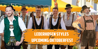Lederhosen Styles for Upcoming Oktoberfest