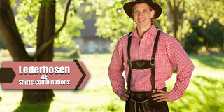 lederhosen and shirts combination