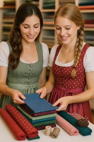 Materials Used in Making Dirndl