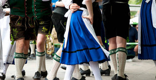 Oktoberfest lederhosen and dirndl