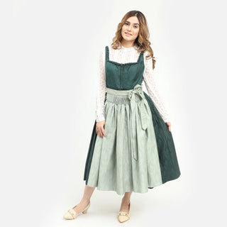 Bavarian Edition Green Midi Dirndl Dress