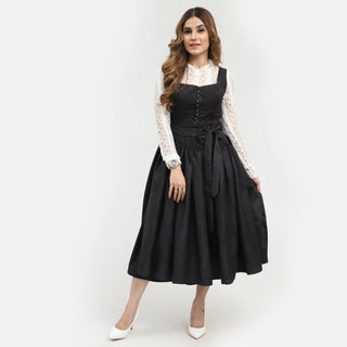 Black Dirndl Dress Timeless Delight