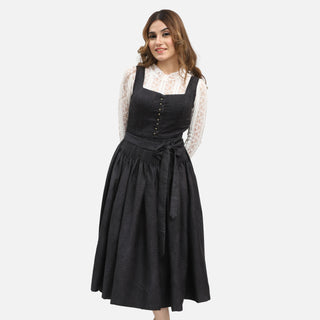 Black Dirndl Dress Timeless Delight