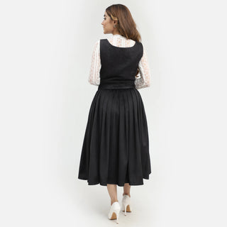 Black Dirndl Dress Timeless Delight