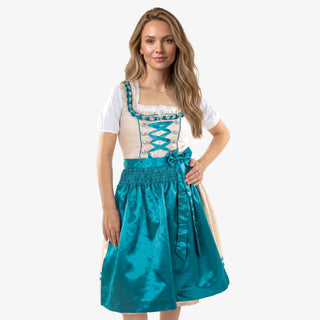 luxury dirndl dress Luxury Elegant Black Midi Dirndl Dress