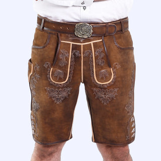 Bold Brown Authentic Lederhosen