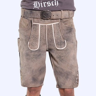 Smoke Gray Double Shaded Lederhosen Men