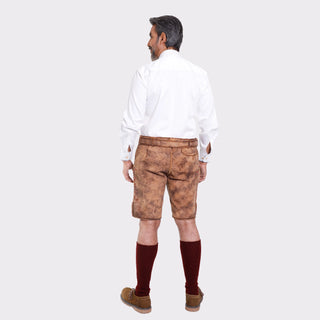 Premium German Lederhosen Outfit Vintage Brown