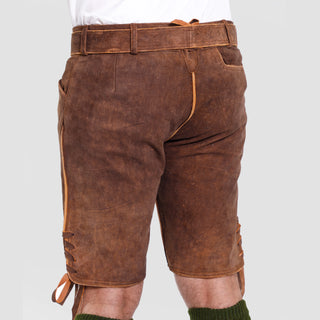 Mens Premium Lederhosen with Vibrant Embroidery