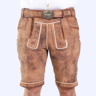 Camel Brown Traditional Men Lederhosen