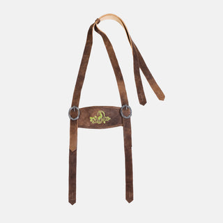 Russet Brown Bundhosen Suspenders