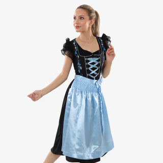Alpine Twilight Midi Dirndl Celestial Blue Charm
