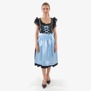 Alpine Twilight Midi Dirndl Celestial Blue Charm