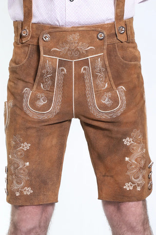 Walnut Brown German Lederhosen