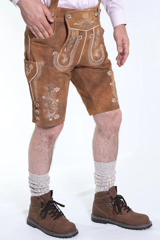 Walnut Brown German Lederhosen