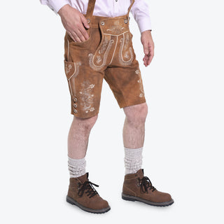 Walnut Brown German Lederhosen