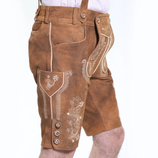 Walnut Brown German Lederhosen