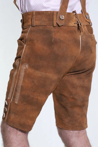 Walnut Brown German Lederhosen