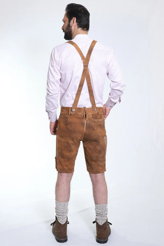 Walnut Brown German Lederhosen