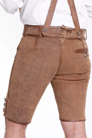 Brown Bliss Authentic German Lederhose