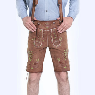 Brown Antique Authentic Lederhosen