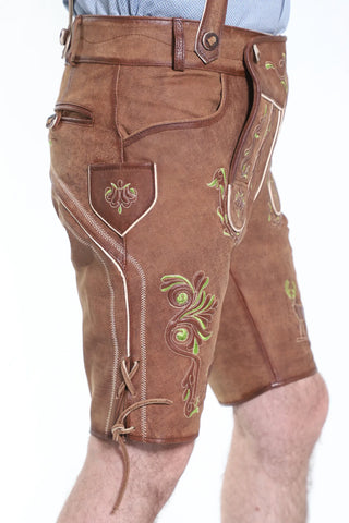 Brown Antique Lederhosen for Oktoberfest