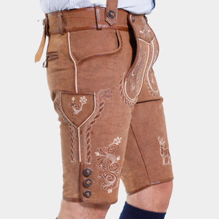Bold Brown Men's Lederhosen