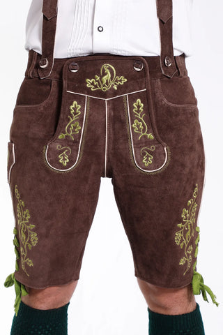 Chestnut Brown Men's Lederhosen