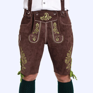 Chestnut Brown Men Lederhosen