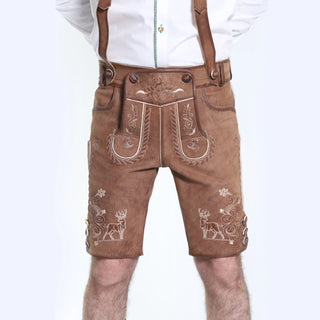 German Lederhosen Wild Brown