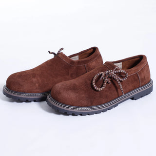 Lederhosen Shoes For Men in Choco Brown