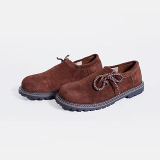 Men Lederhosen Shoes Choco Brown