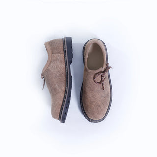 German Lederhosen Spotless Style Men Shoes Clean Brown