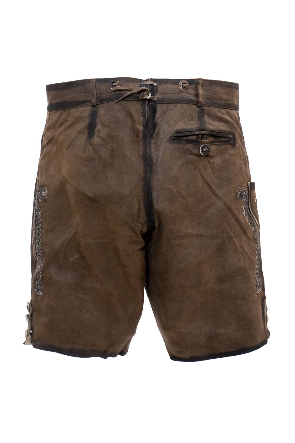 classic gear lederhose German Lederhosen Timeless Antique Brown – Oktoberfest Wear